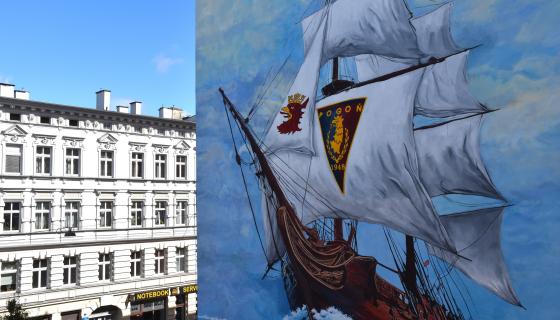 Mural - Bohaterów Getta Warszawskiego